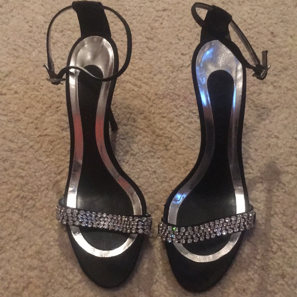 Authentic Givenchy black studded heels